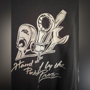 Vintage Swingster Sz L MAC TOOLS Hand picked by the pros Black T-shirt